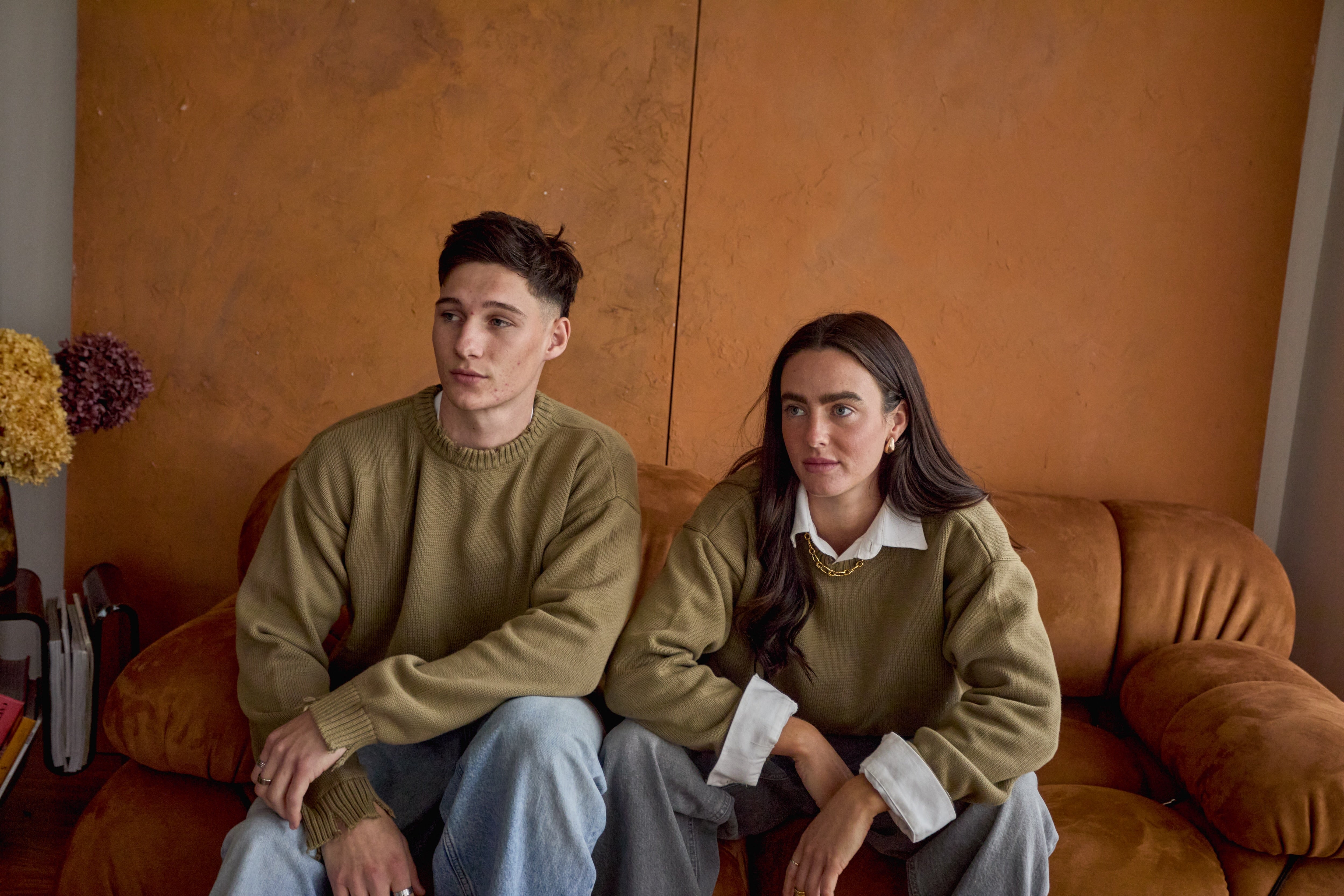 Cortina Moss Green Knit