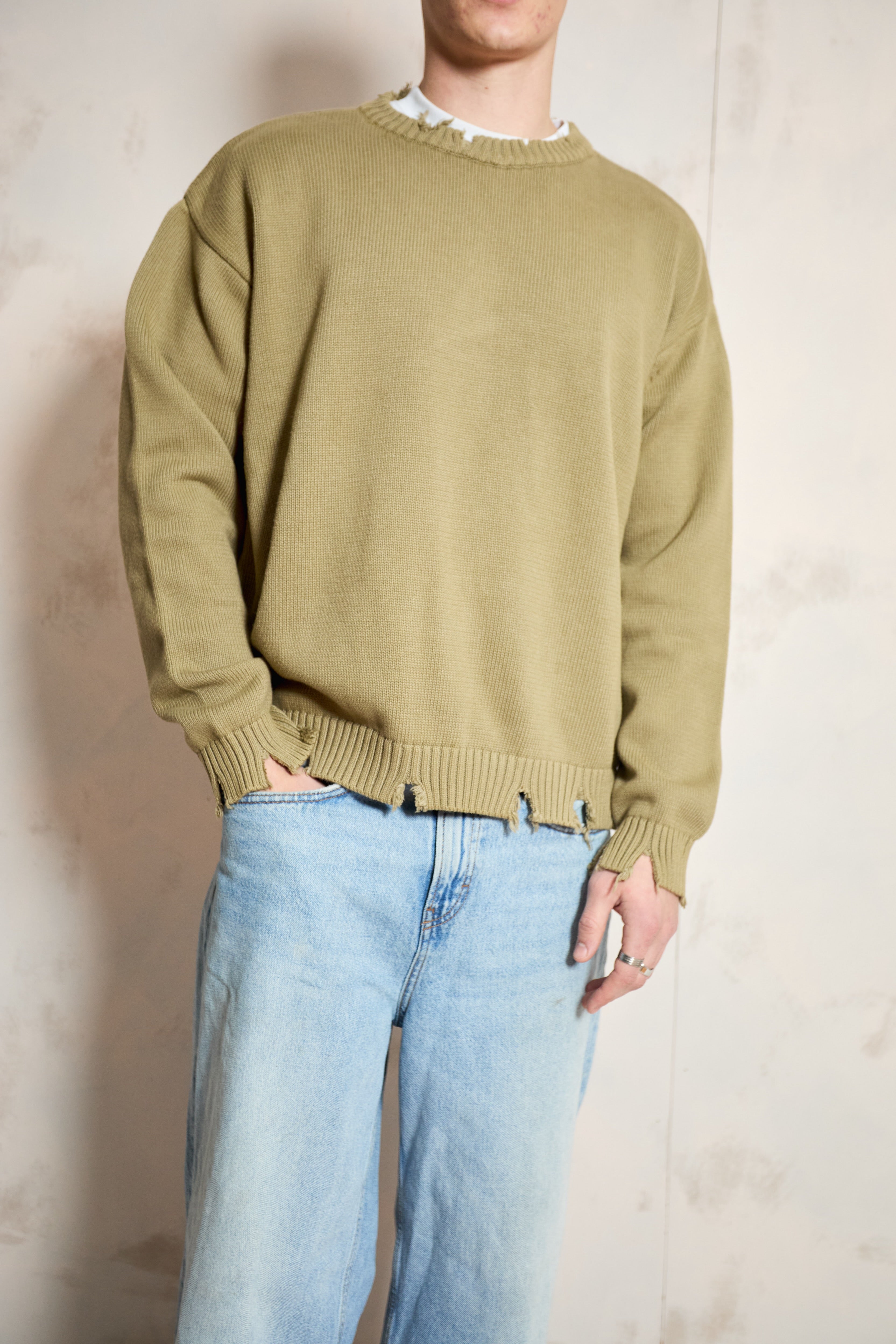 Cortina Moss Green Knit