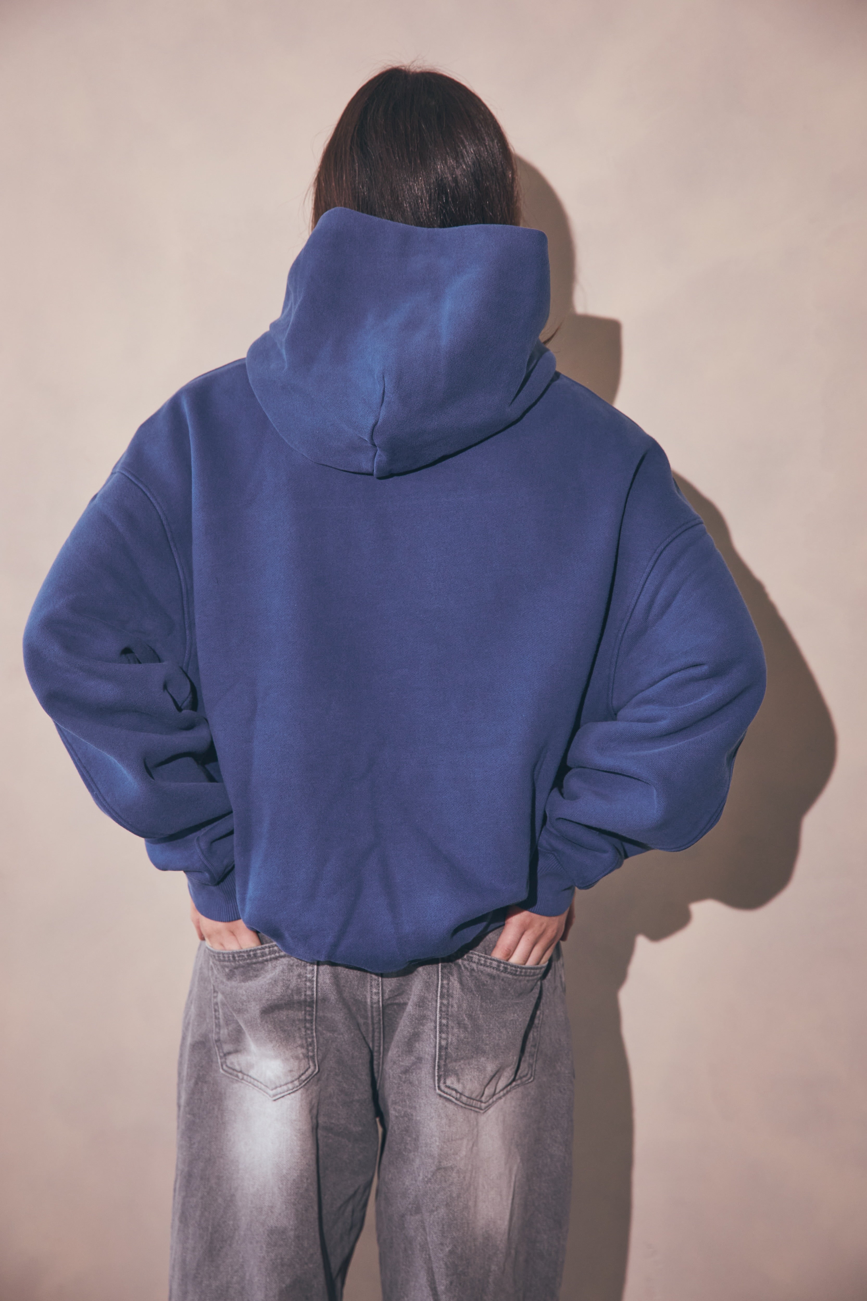 Signature Washed Navy Hoodie