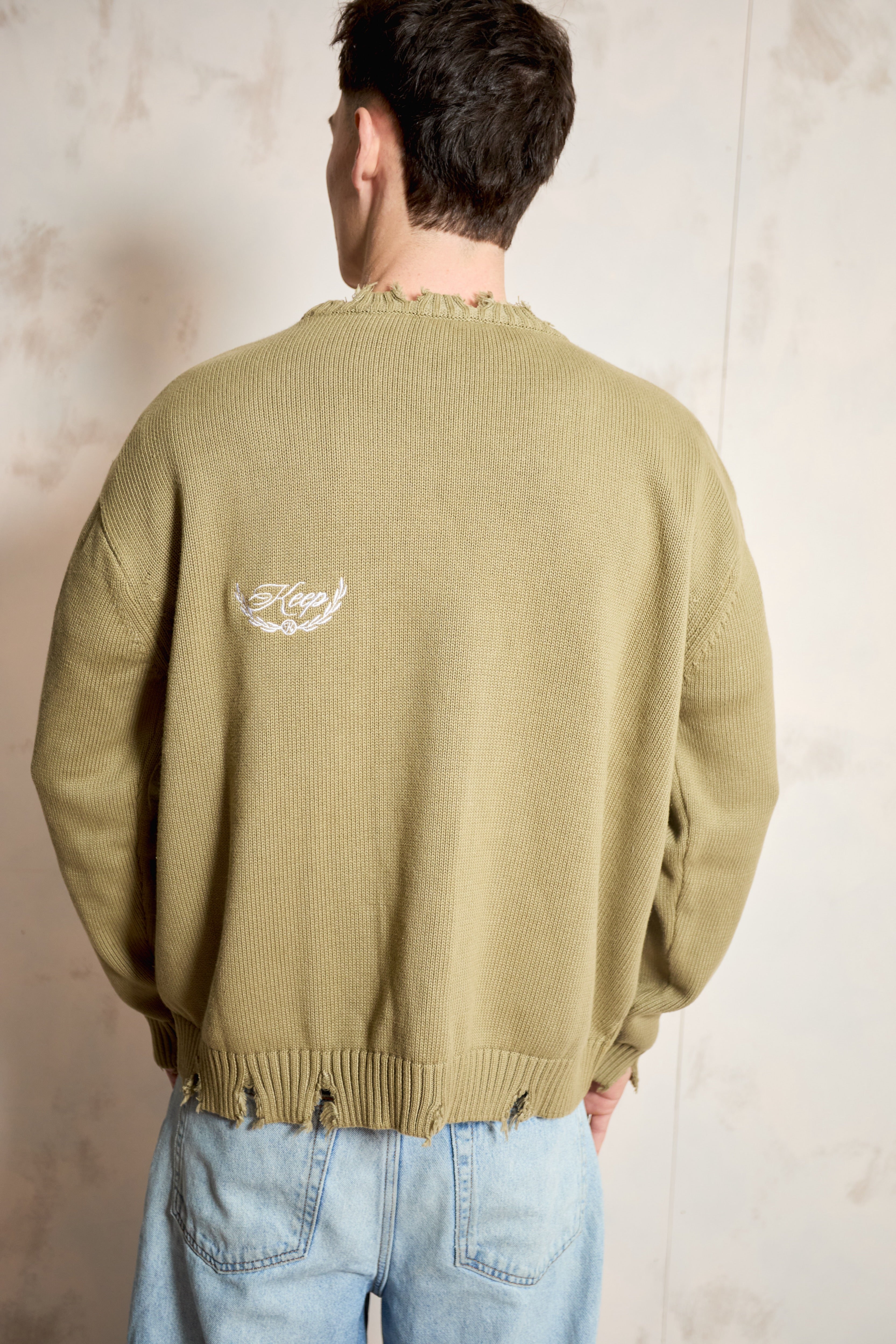 Cortina Moss Green Knit